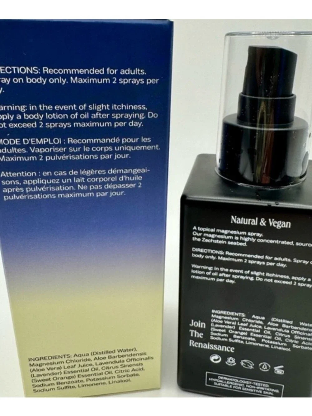 Nocturne Magnesium Sleep Oil - Lavender  And Aloe Vera